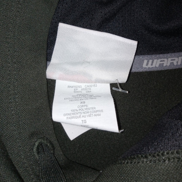 Two toned green Champion hoodie..size xl. - Picture 6 of 6